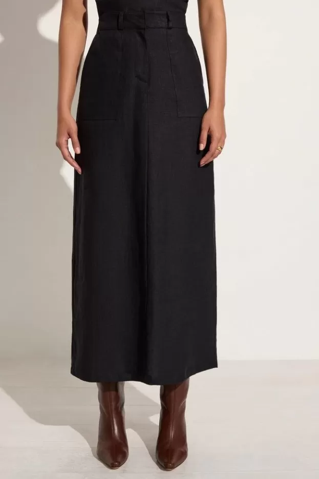 Faithfull The Brand Amreli Maxi Skirt Black> Bottoms