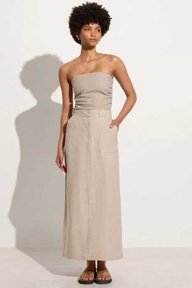 Faithfull The Brand Amreli Maxi Skirt Natural> Bottoms