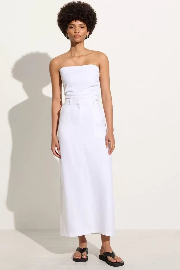 Faithfull The Brand Amreli Maxi Skirt White> Bottoms