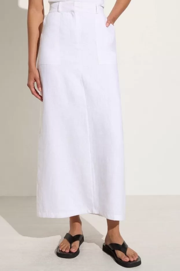 Faithfull The Brand Amreli Maxi Skirt White> Bottoms