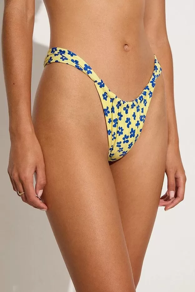 Faithfull The Brand Andez Bikini Bottoms Gita Floral Blue - Final Sale> Swim