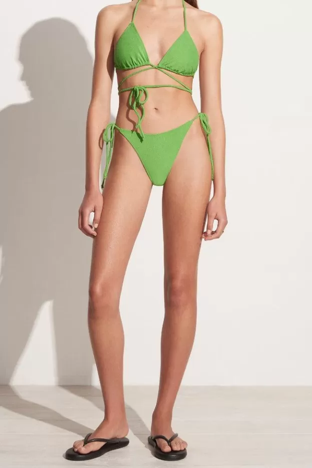 Faithfull The Brand Andrea Bikini Bottoms Kiwifruit Towelling - Final Sale> Swim