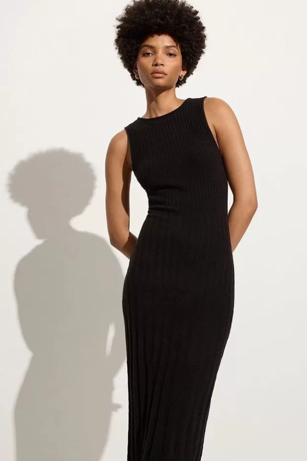 Faithfull The Brand Artemi Knit Dress Black> Dresses