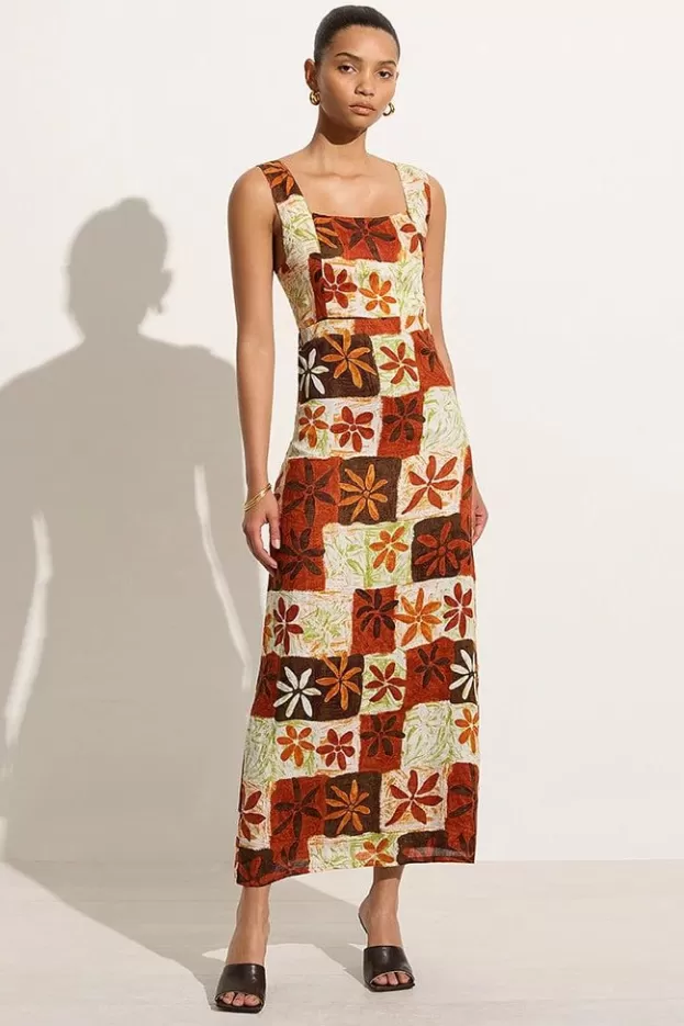 Faithfull The Brand Azalea Midi Dress Tobago Floral> Dresses