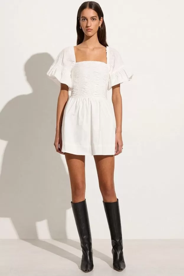 Faithfull The Brand Belladonna Mini Dress White> Dresses