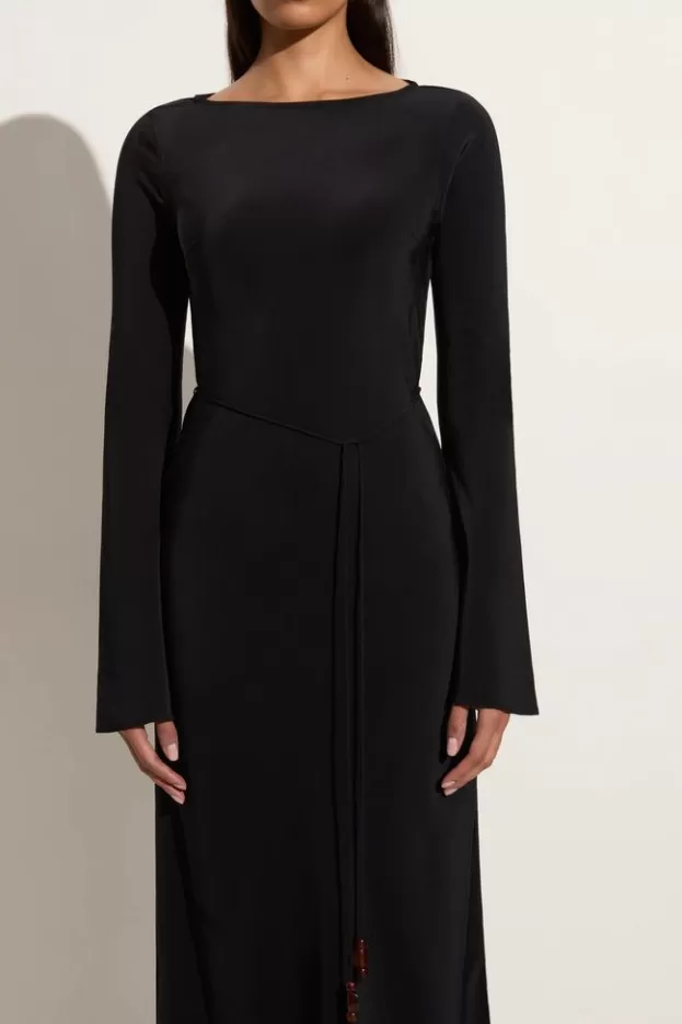 Faithfull The Brand Bellini Maxi Dress Black> Dresses