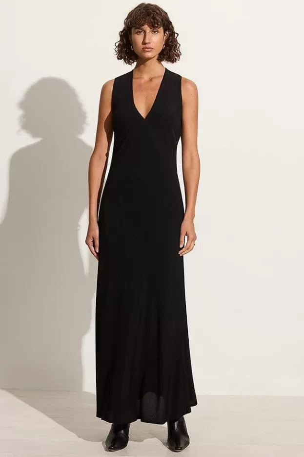 Faithfull The Brand Bernadette Dress Black> Dresses