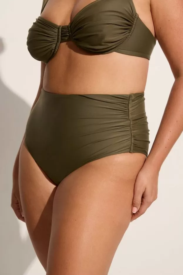 Faithfull The Brand Bianca Bikini Bottoms Khaki> Swim