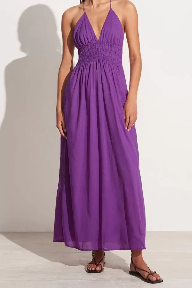 Faithfull The Brand Bisetta Maxi Dress Violet - Final Sale> Dresses