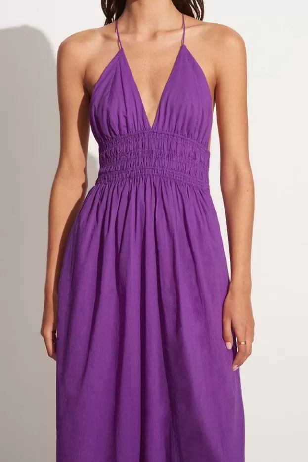 Faithfull The Brand Bisetta Maxi Dress Violet - Final Sale> Dresses