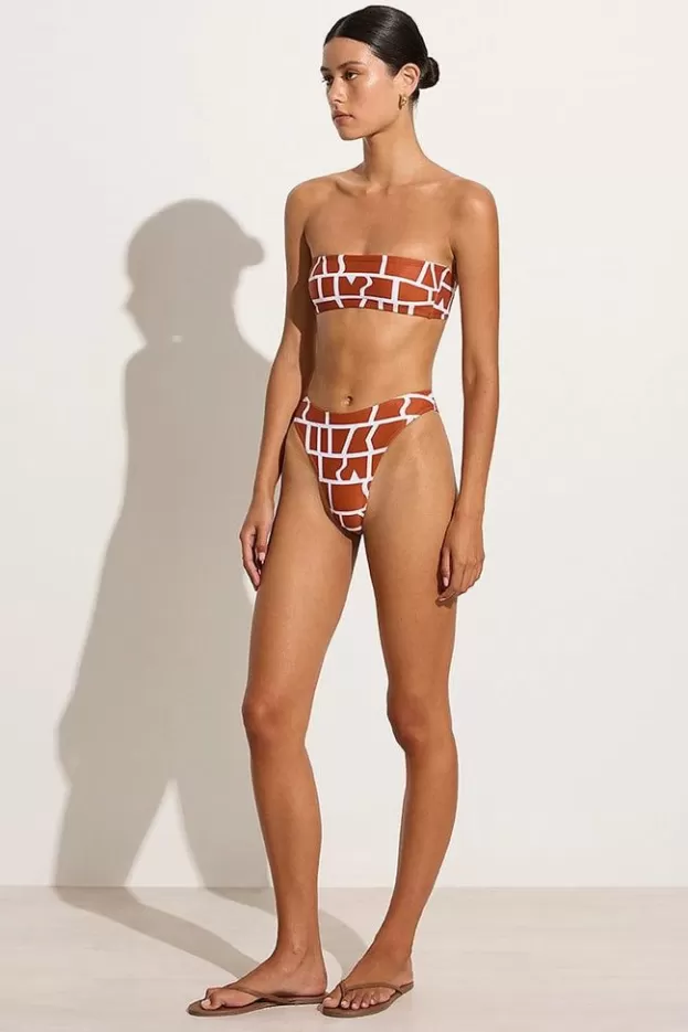 Faithfull The Brand Calli Bikini Top La Pacifica - Final Sale> Swim