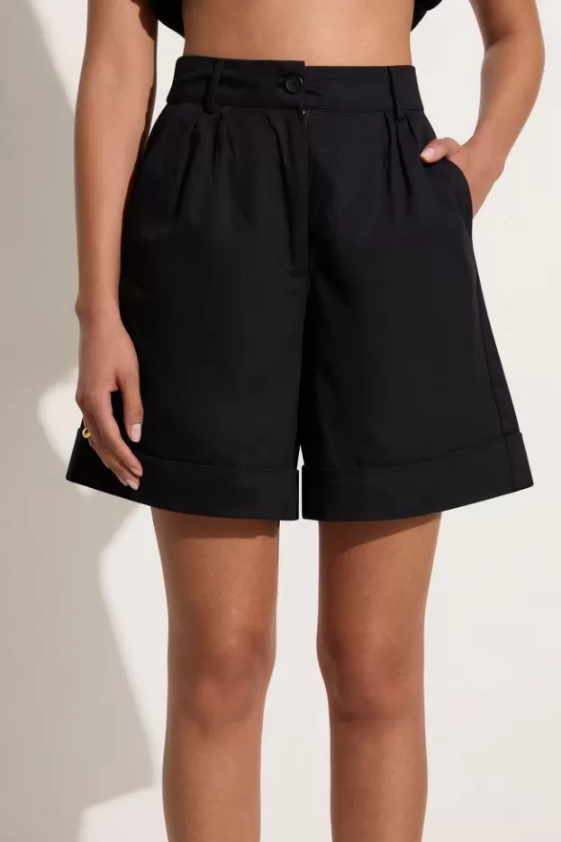 Faithfull The Brand Campania Short Black> Bottoms