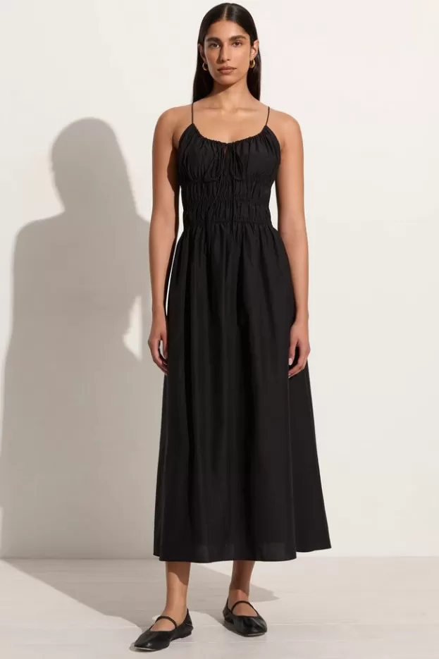 Faithfull The Brand Carinna Midi Dress Black> Dresses