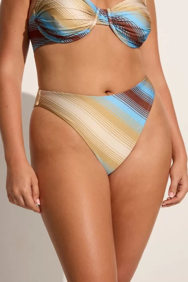 Faithfull The Brand Civita Bikini Bottoms Cervia Stripe> Swim