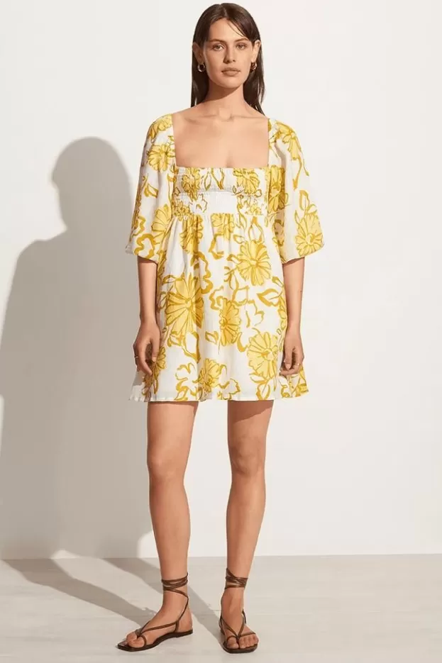 Faithfull The Brand Dallia Mini Dress Cagliari Floral Print - Final Sale> Dresses