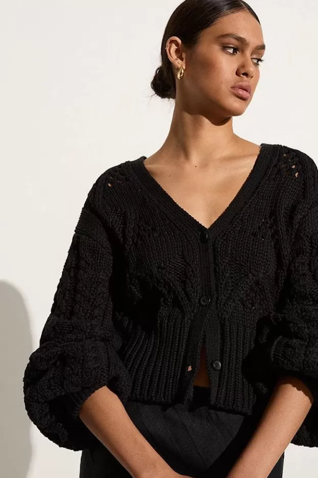 Faithfull The Brand Dayana Cardigan Black> Tops