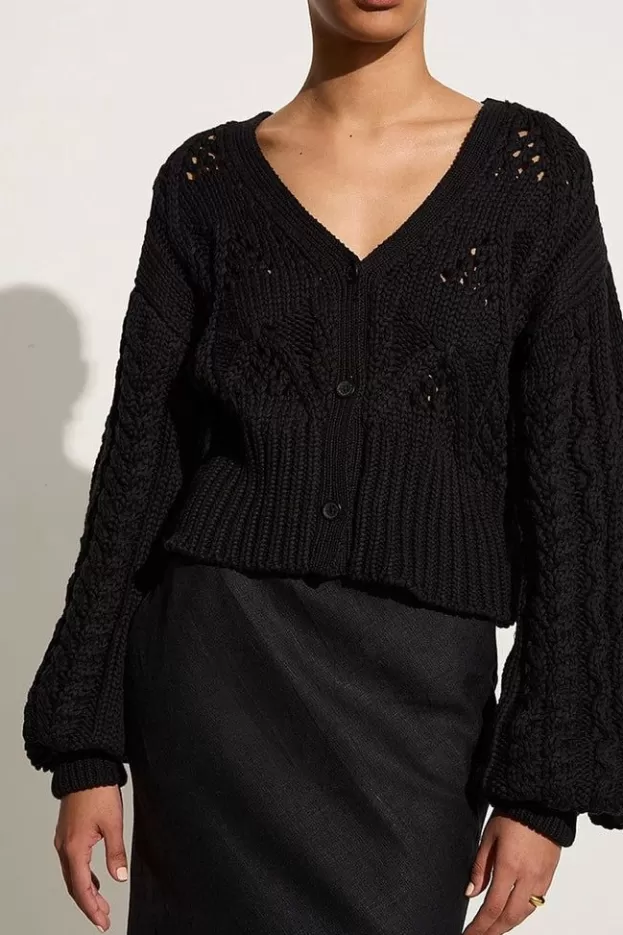 Faithfull The Brand Dayana Cardigan Black> Tops