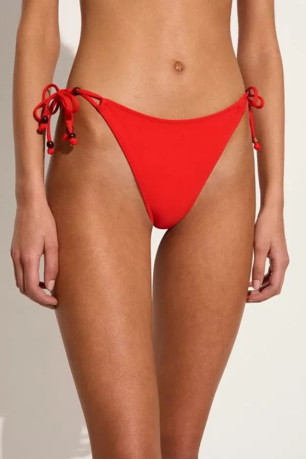 Faithfull The Brand Dua Bikini Bottoms Salsa> Swim