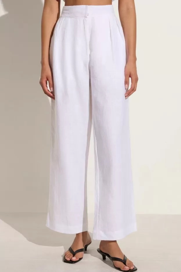 Faithfull The Brand Duomo Pant White> Bottoms