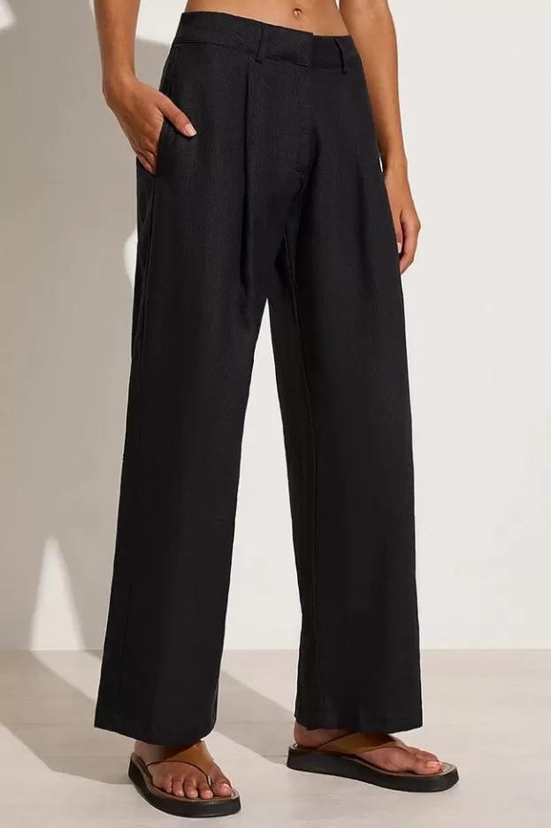 Faithfull The Brand Francois Pants Black - Final Sale> Bottoms