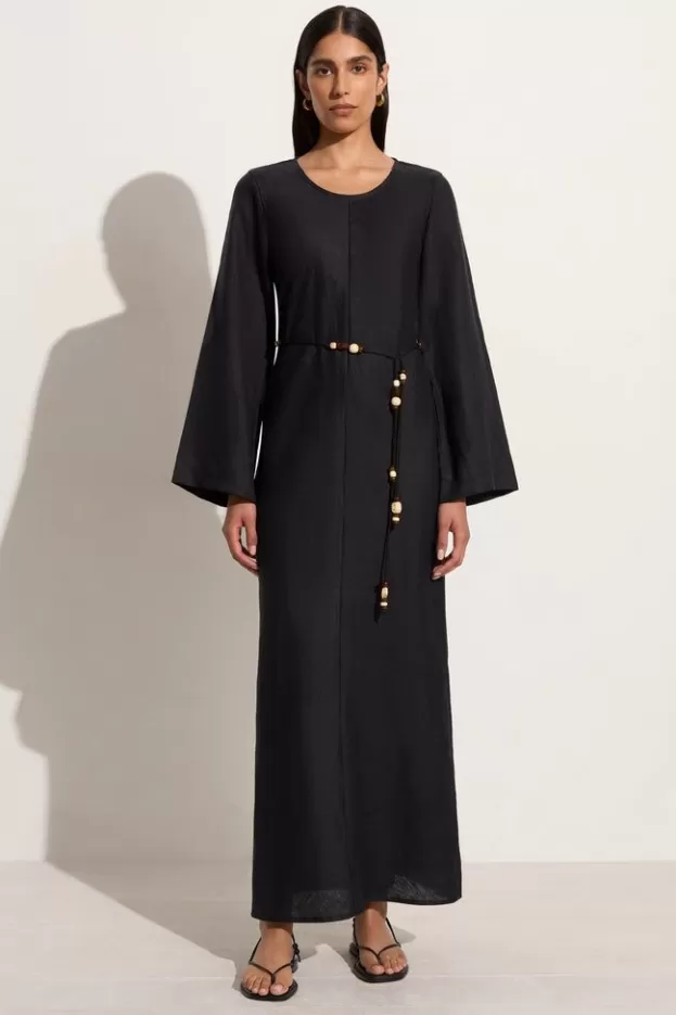 Faithfull The Brand Galea Maxi Dress Black> Dresses