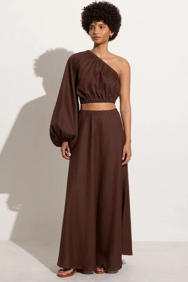 Faithfull The Brand Heba Skirt Cacao> Bottoms