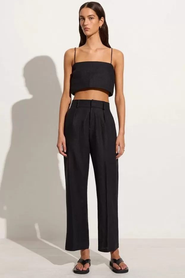 Faithfull The Brand Ida Pant Black> Bottoms