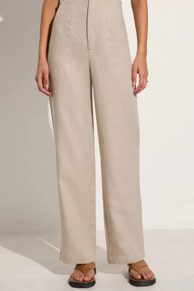 Faithfull The Brand Isotta Pant Natural> Bottoms