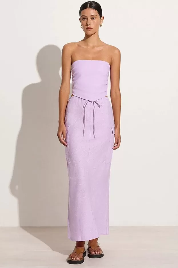 Faithfull The Brand Katala Skirt Lilac - Final Sale> Bottoms