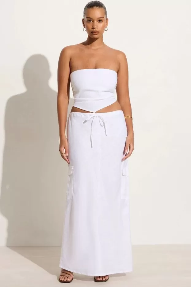 Faithfull The Brand Katala Skirt White - Final Sale> Bottoms