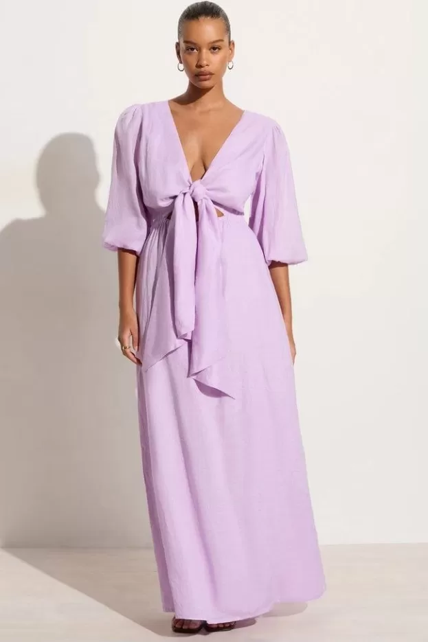 Faithfull The Brand La Mia Maxi Dress Lilac - Final Sale> Dresses