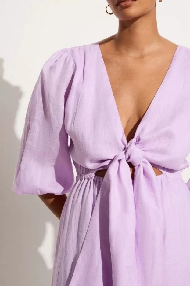 Faithfull The Brand La Mia Maxi Dress Lilac - Final Sale> Dresses