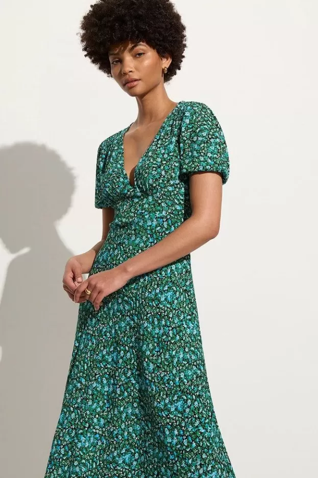 Faithfull The Brand Las Mayas Midi Dress Marilla Floral> Dresses