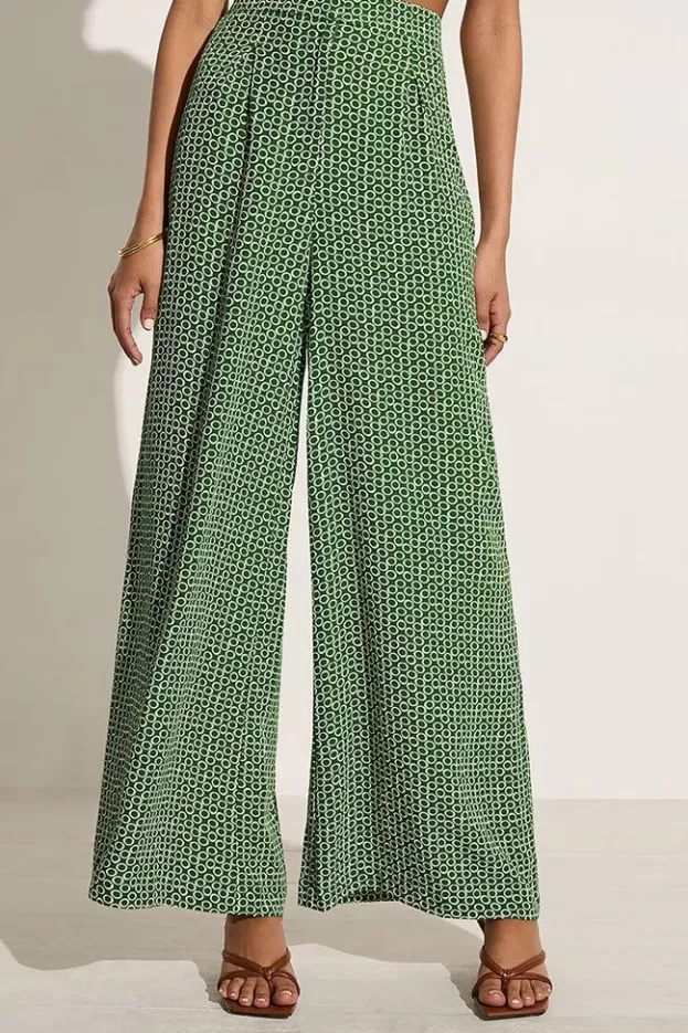 Faithfull The Brand Leia Pant Azulejo> Bottoms