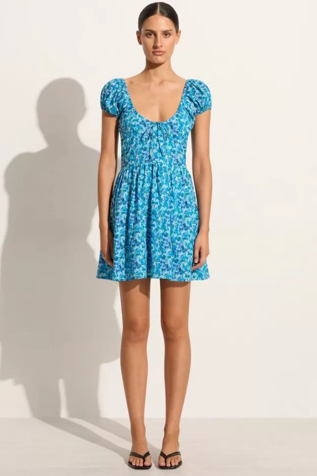 Faithfull The Brand Limone Mini Dress Stellina Floral> Dresses