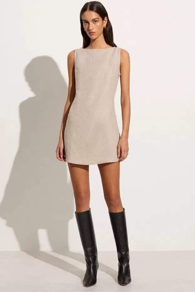 Faithfull The Brand Lui Mini Dress Natural> Dresses