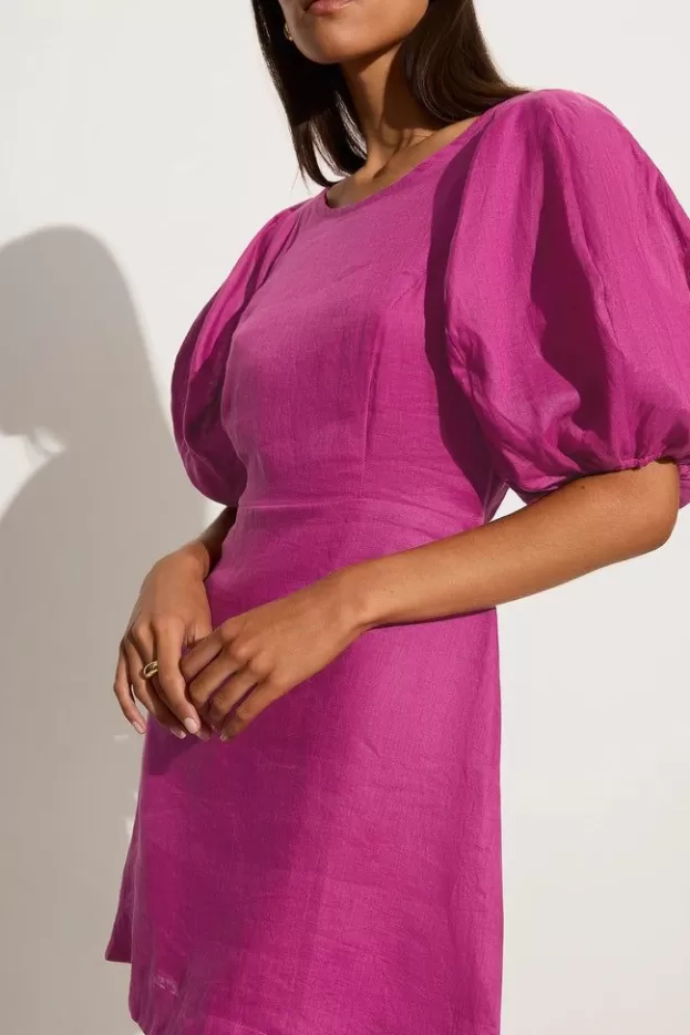 Faithfull The Brand Mai Mini Dress Magenta> Dresses