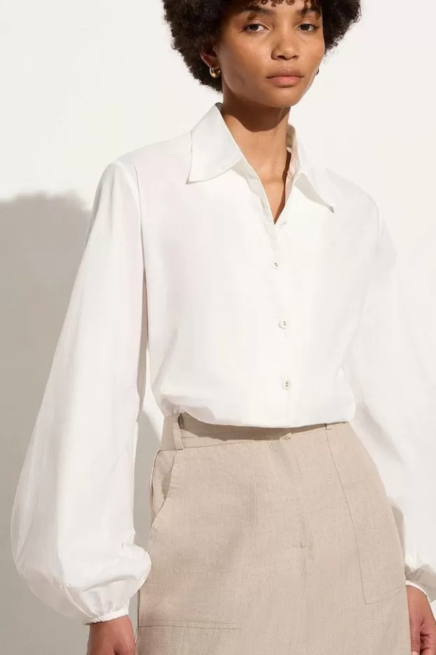 Faithfull The Brand Managua Shirt White> Tops