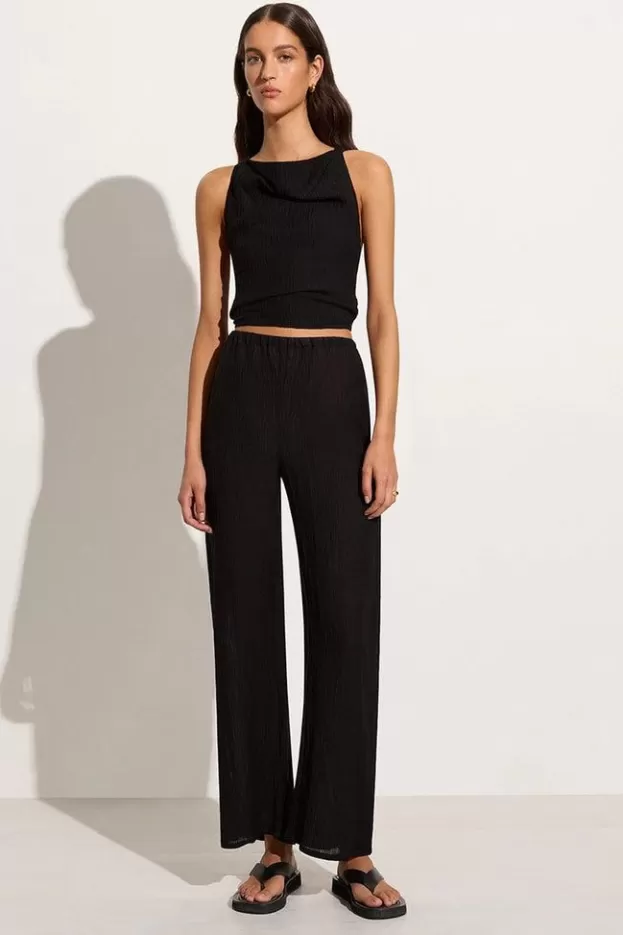 Faithfull The Brand Melia Pant Black> Bottoms