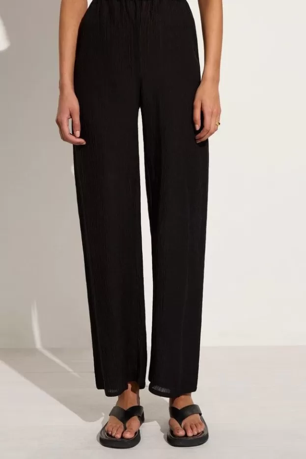 Faithfull The Brand Melia Pant Black> Bottoms