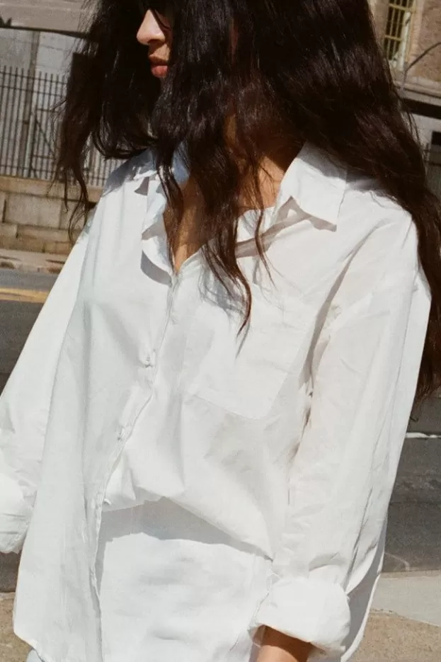 Faithfull The Brand Mirabella Shirt White> Tops