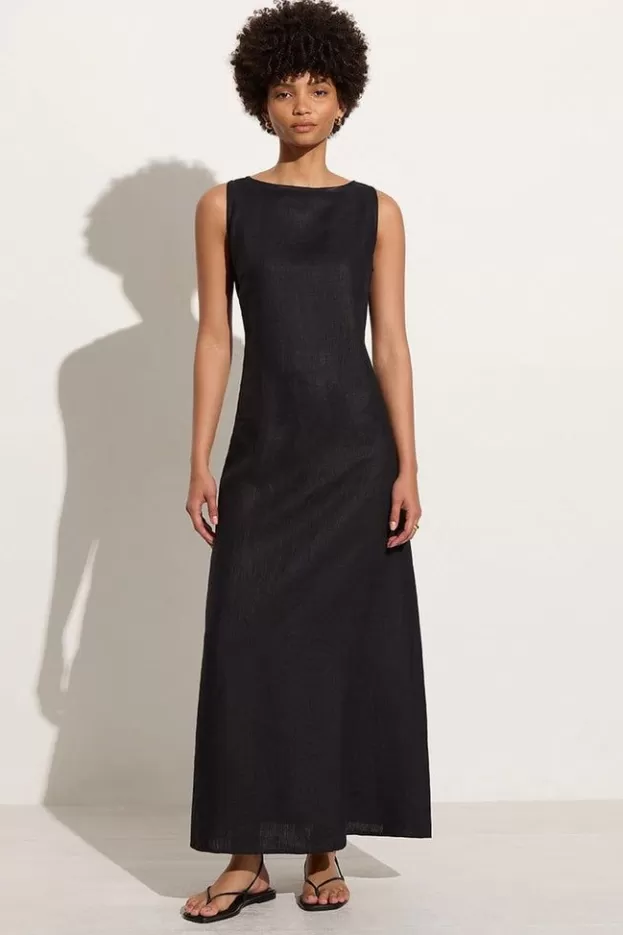 Faithfull The Brand Nahna Maxi Dress Black> Dresses