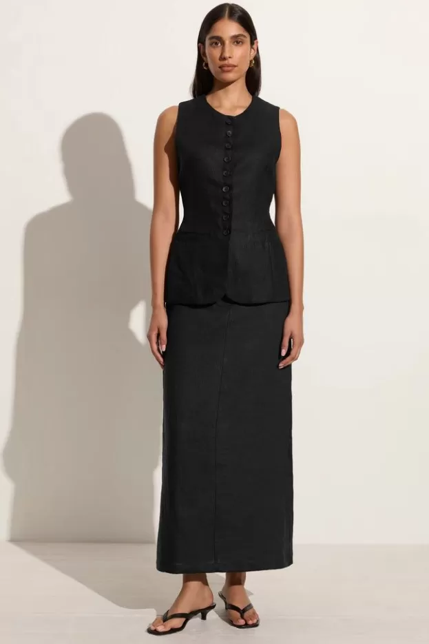 Faithfull The Brand Nelli Skirt Black> Bottoms