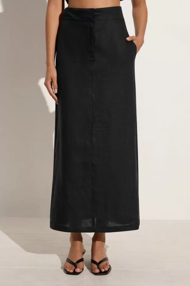 Faithfull The Brand Nelli Skirt Black> Bottoms