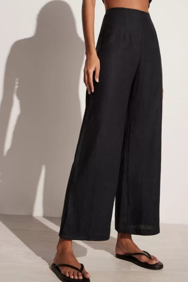 Faithfull The Brand Ottavio Pants Black> Bottoms