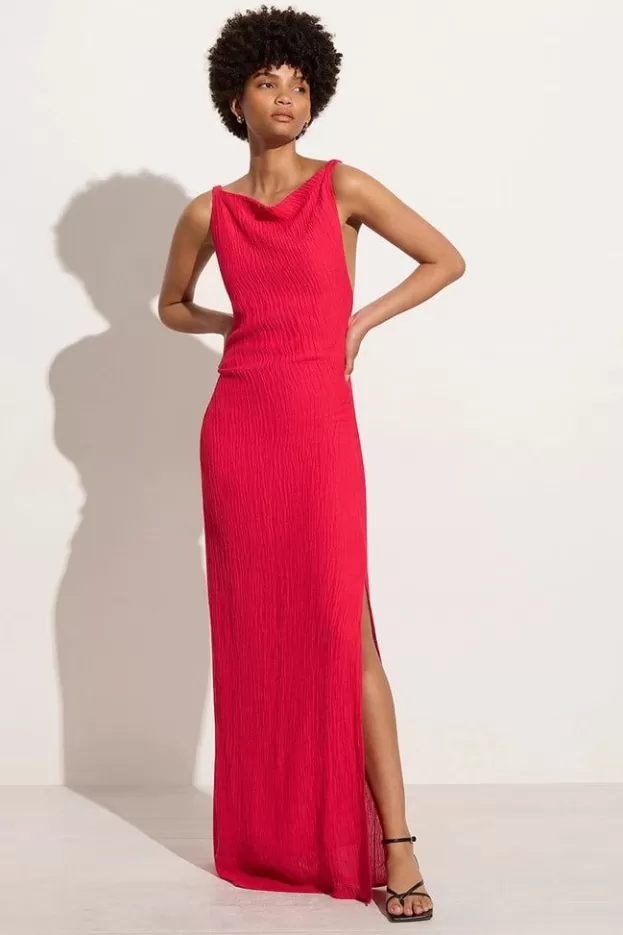 Faithfull The Brand Palermo Maxi Dress Peony Pink> Dresses