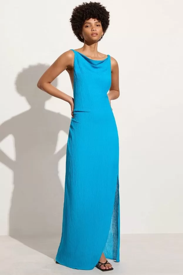 Faithfull The Brand Palermo Maxi Dress Turquoise> Dresses