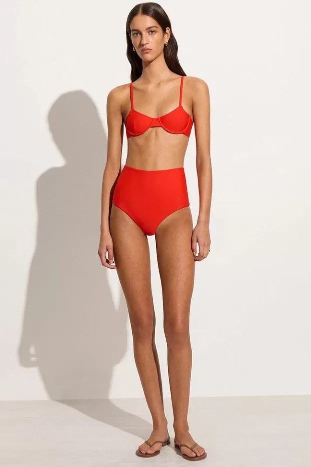 Faithfull The Brand Reyes Bikini Bottoms Salsa> Swim