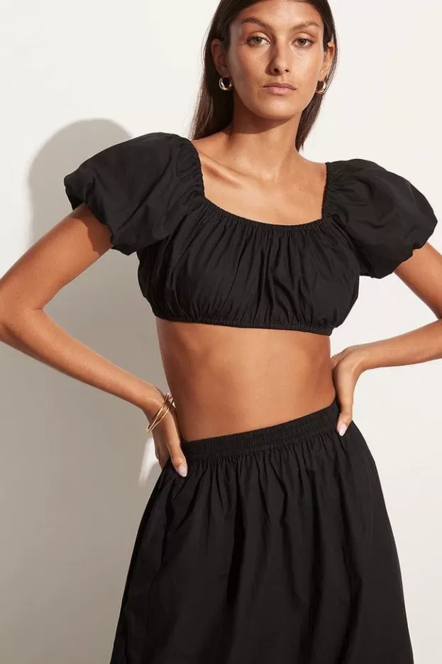 Faithfull The Brand Rhea Top Black - Final Sale> Tops