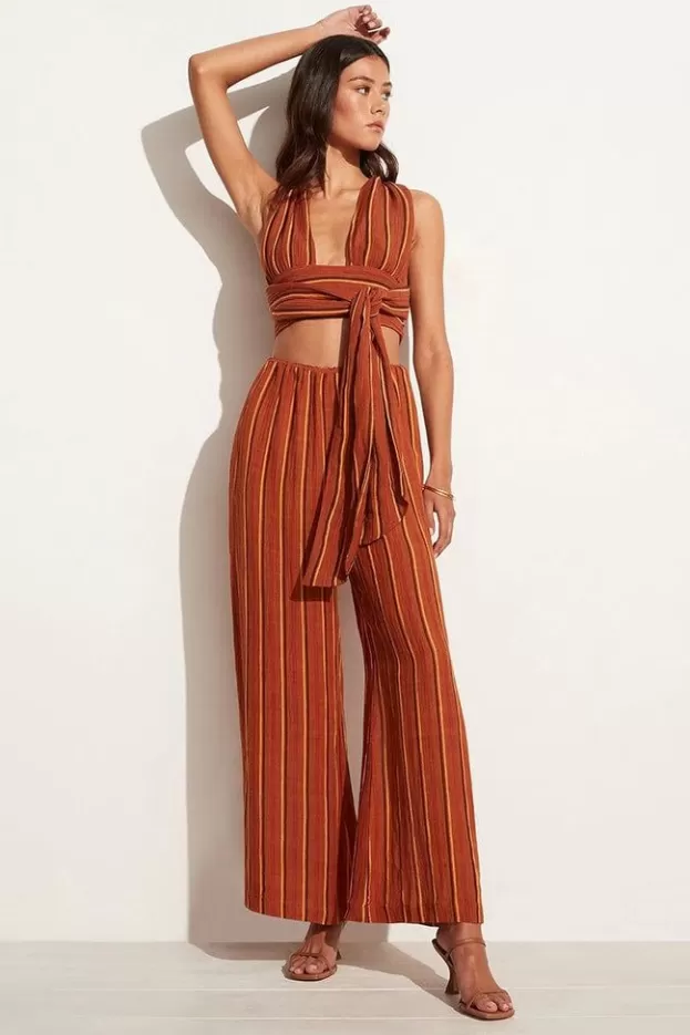 Faithfull The Brand Rupina Pants Aria Stripe Print - Final Sale> Bottoms